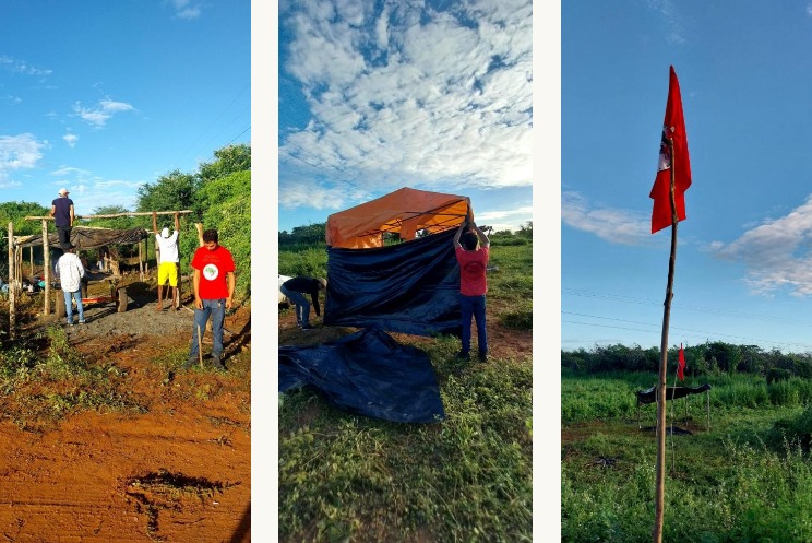 500 famílias do MST ocupam margem de BR no interior do Rio Grande do Norte