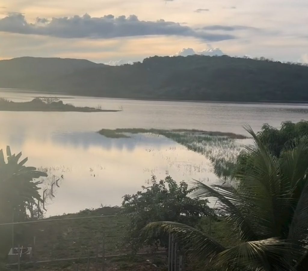 O AÇUDE BONITO NA ZONA RURAL DE SÃO MIGUEL TEM 39,19% DA SUA CAPACIDADE
