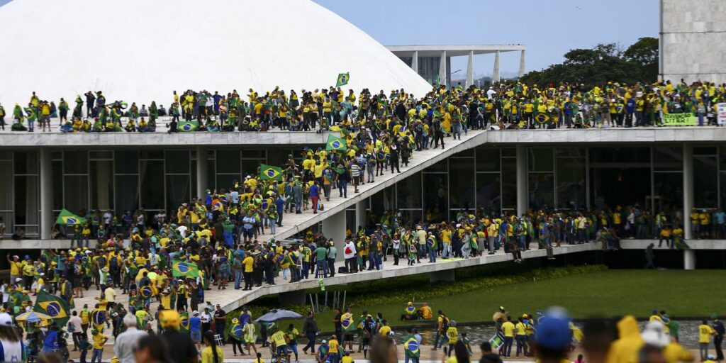 Exclusivo: filiados a partidos de esquerda estavam no 8 de janeiro